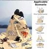 1pc Cats Pattern Blanket, Lightweight Flannel Throw Blanket For Sofa, Bed, Travel, Camping, Living Room, Office133