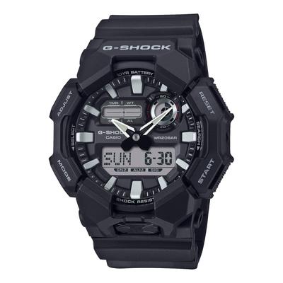 Ceas bărbătesc G-Shock GA-010-1AJF, baterie cu durată lungă de viață, plastic biomasă, negru, model oficial japonez