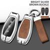 Zinc Alloy Car Key Case Cover For Ford St Line Focus 3 Mondeo Mk4 Ecosport Puma Edge Escape Grand C Max Fiesta Car Accessoris