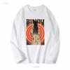 PREMIUM QUALITÄT Ringu Der Ring Sadako Samara Illustriertes T-Shirt Lang- oder Kurzarm Vintage Gewaschen Leicht Vielseitig Unisex