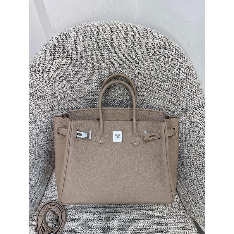 Togo eerste laag rundleer platina tas lychee patroon zilveren gesp handtas high-end slot lederen schouder crossbody dames tas