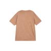 Nike T Shirts Men's Light Brown Crew Neck Moderate Straight Fit DR7828-258