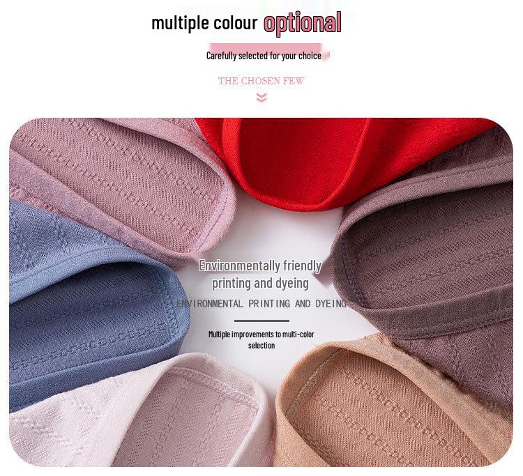 High-Waisted Cotton Briefs for Middle-Aged and Elderly Women - Comfortable, Breathable, Plus Size.