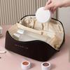 PU High-end Pillow Bag, Multi-layer Makeup Bag, Storage for Travel, Toiletries Bag, Thickened Makeup Storage Bag, Storage Bag