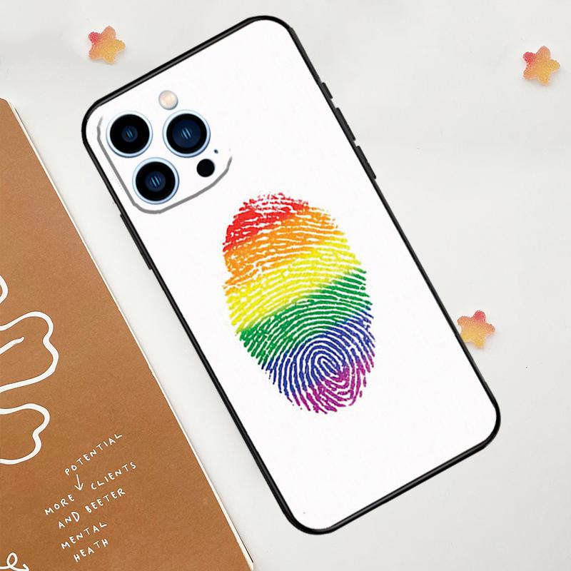 LGBT PRIDE GAY Phone Case For iPhone 17 Pro Max 11 14 15 16 Pro Max 12 13 mini 16 Plus 16e 17 Air Funda