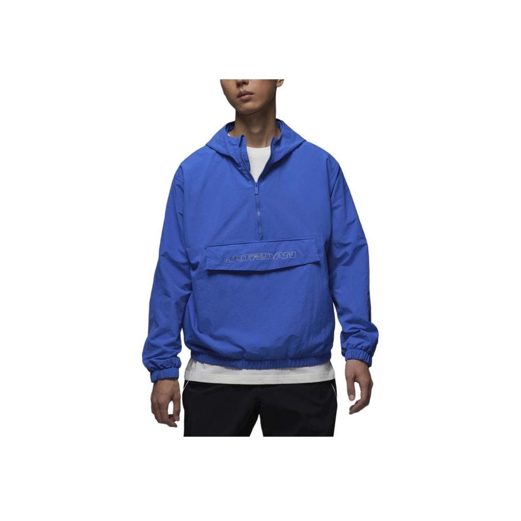 Jordan MVP Letter Pattern Fashion Comfortable Long Sleeve Jacket Men jackets Game-Royal FV7441-480