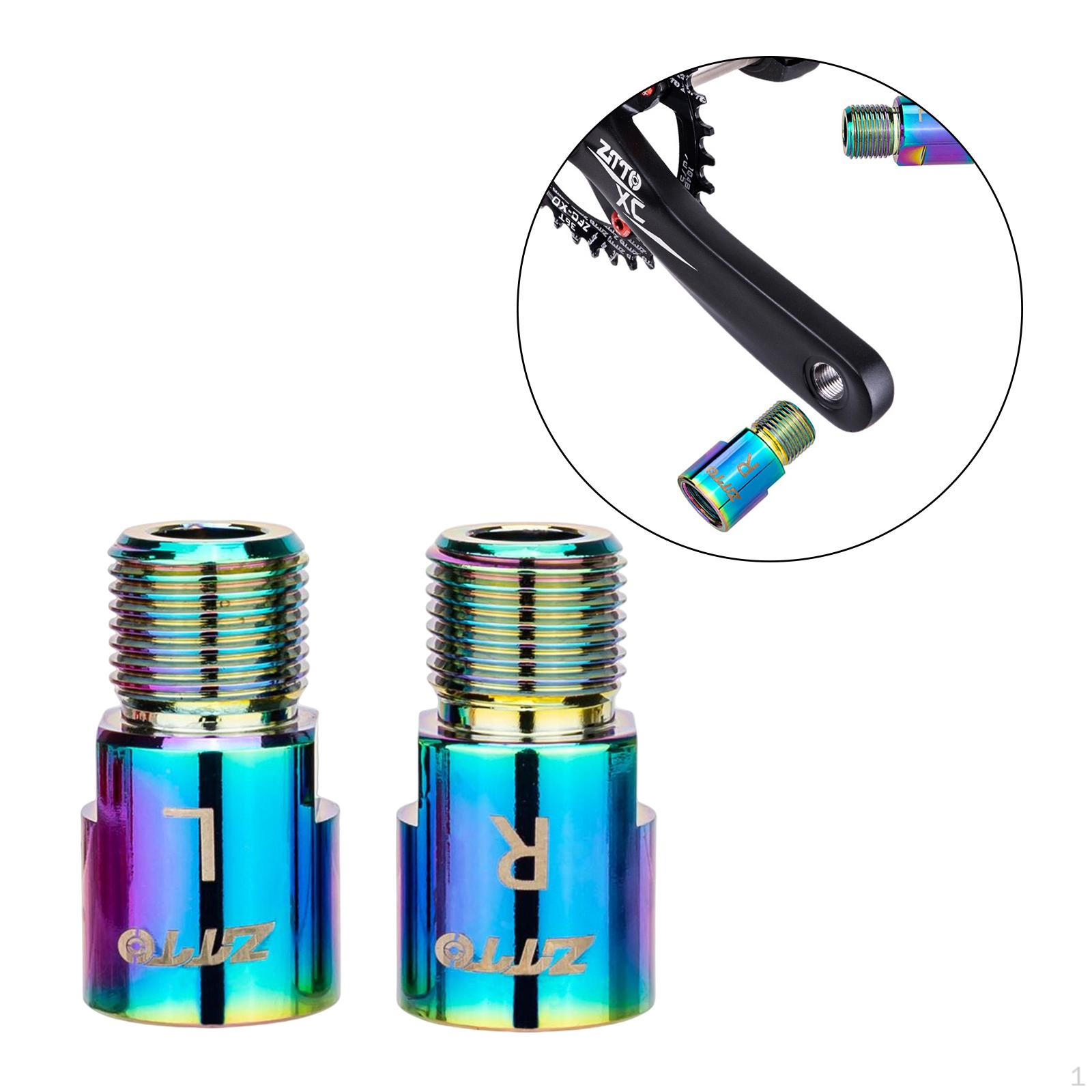 

Bike Pedal s with Marks Chrome Molybdenum Steel Adapters Spacers for 9/16 SPD 20MM