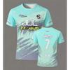 JUL 3D Series 90-Minute Football T-Shirt, Quick-Dry Summer Outdoor Sports T-Shirt for Men, Loose-Fit Crew Neck T-Shirt