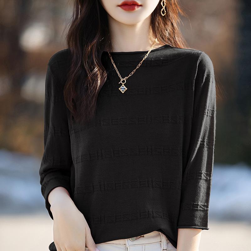Women's Knit Loose Inner Pullover Tide Top