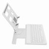 Tablet Rotating Stand Multifunctional Folding Height Adjustable Tablet Holder with BT Keyboard for