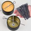 5/10Pcs 4.3 Inch Candle Wick Holders Clip Wick Fixer DIY Stainless Steel Holders for Candle Making Device Supplies Accessories