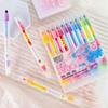 Dual-Tip Multi-color Fluorescent Glitter Pen for Journaling and Students - Creative Stationery Gift