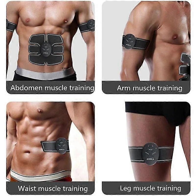 Factory Price Power Fit Vibration Abdominal Muscle Trainer Body Slimming Machine Fat Burning Fitness Massage Loss Exercise Belt Abdomen and Controll