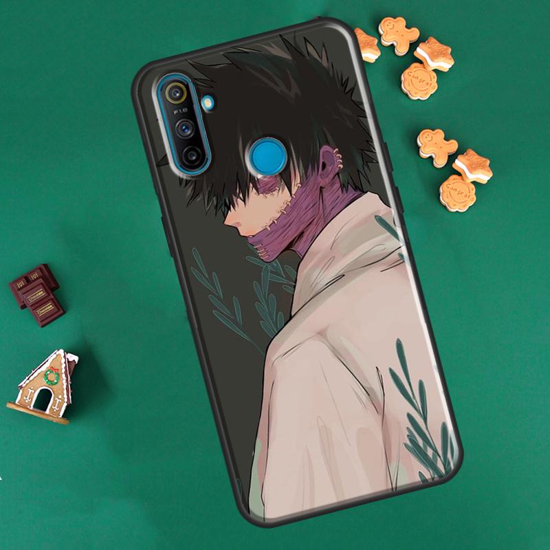 Чехол My Hero Boku Academia MHA для OPPO Realme 8 Pro 8i 9i GT Neo2 Master C21 для OnePlus 10 9 Pro Nord2 8T 9R Coque Realme GT(Neo)