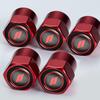 Tire Caps Personalized Valve Caps Stainless Steel Air Caps 4 Pack