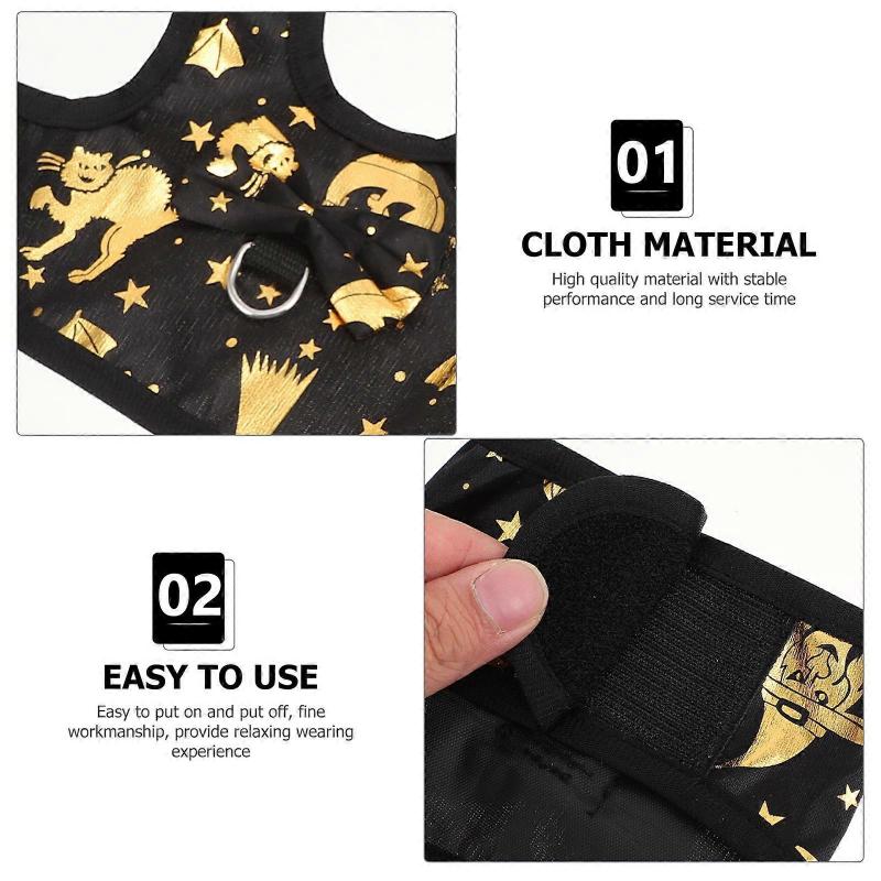 Bunny Vest and Leash Small Pet Costume Harness Leash for 3Sets