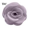 Broche Camélia Occasion Formelle Corsage Style Français Grand Tissu Maillé Mariée Marié Costume de Mariage Manteau Fête de Bal Robe Vêtements Applique Patch DIY