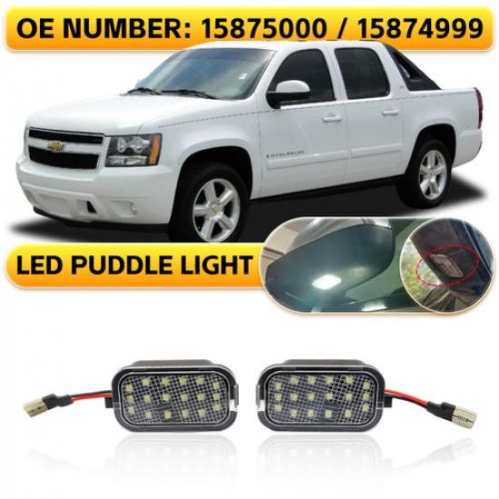 Светодиодный фонарь подсветки в зеркале заднего вида в сборе Для Cadillac Escalade EXT Base 2007-2014