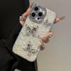 Heart & Butterfly Diamond Phone Case for iPhone 15/12/17 Pro Max