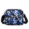 Fashion Flower Pattern Design Ladies Shoulder Bag Multi-pocket Ladies Messenger Bags Fashion High Quality Nylon Women Bag Purse