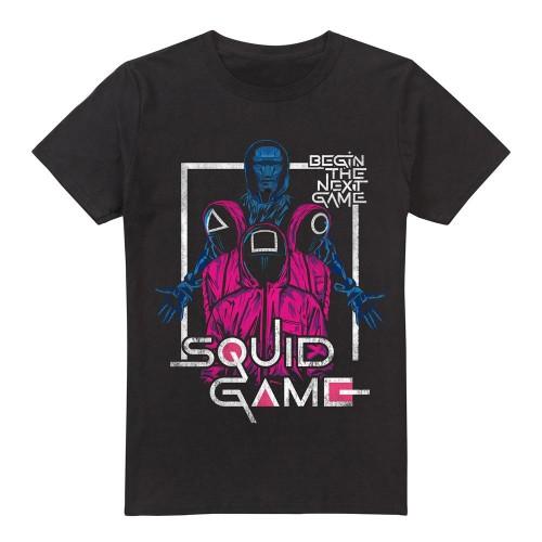 Squid Game Mens Front Man & Guards T-Shirt