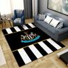 Tappeto Tappetino Logo Newcastle United per Soggiorno Camera da Letto Casa Decorazione Divano, Tappetino Antiscivolo per Giochi Bambini