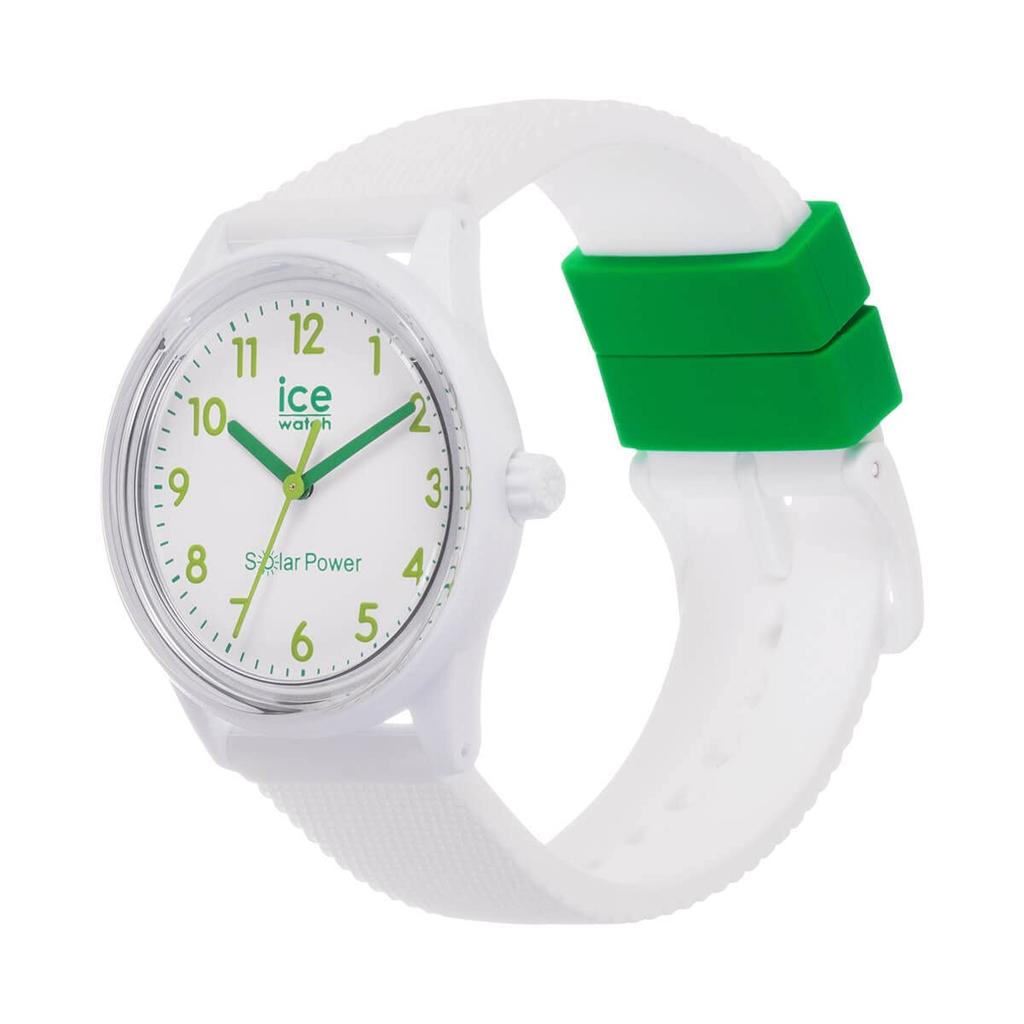 Authorized Distributor Ice Watch Watch Solar Battery Unisex 018379 Solar Battery Solar ICE Solar Power Nature Numbers Small [Ice-watch] Women's