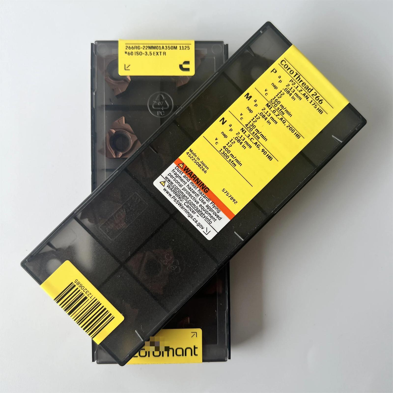 

266RG-22MM01A350M 1125 / Industrial indexable Carbide Inserts 10 Pcs