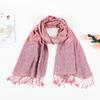 Ethnic Style Cashew Scarf Air Conditioner Large Shawl Scarf Dual-Purpose Jacquard Fringed Spring And Summer Long Cotton Scarf Women