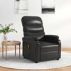 Vidaxl Massage Armchair, Black, Faux Leather