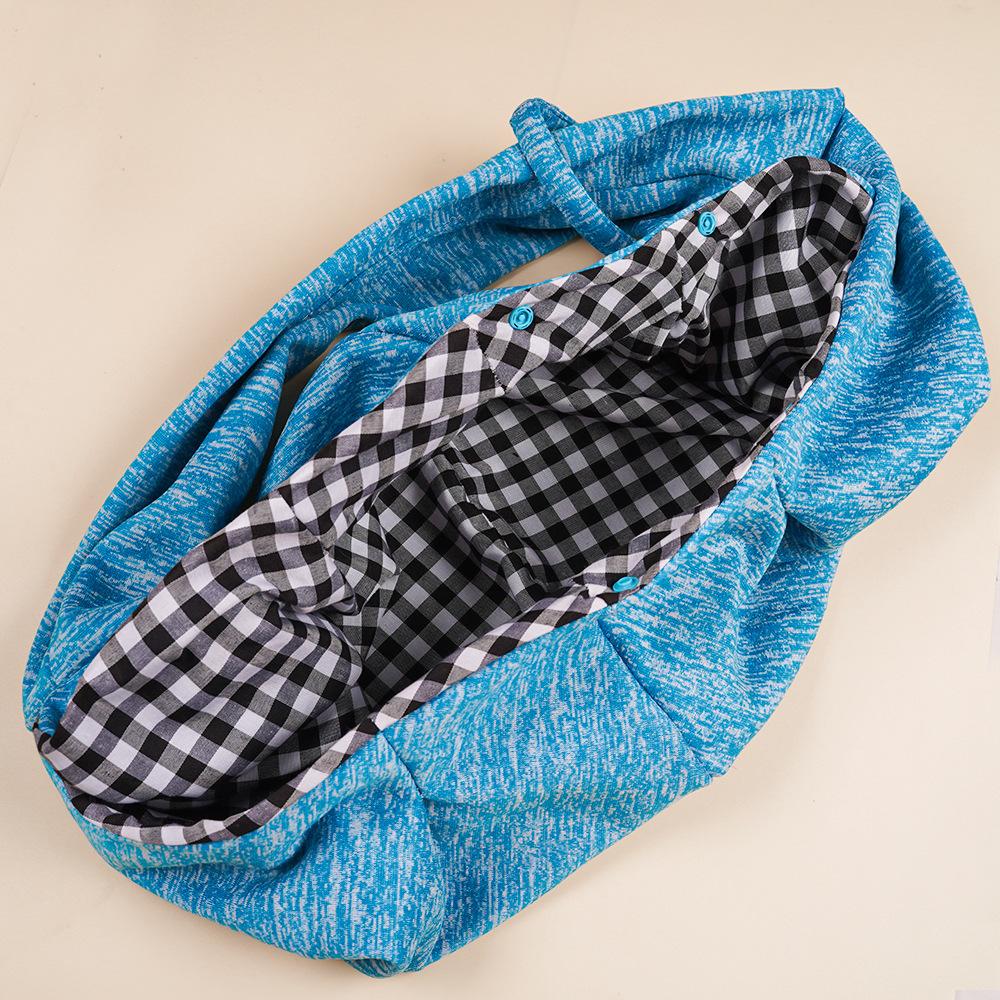 Cotton Pet Sling Bag Crossbody Carrier for Dogs Cats Breathable Hands Travel Pouch Outdoor Cat Bags