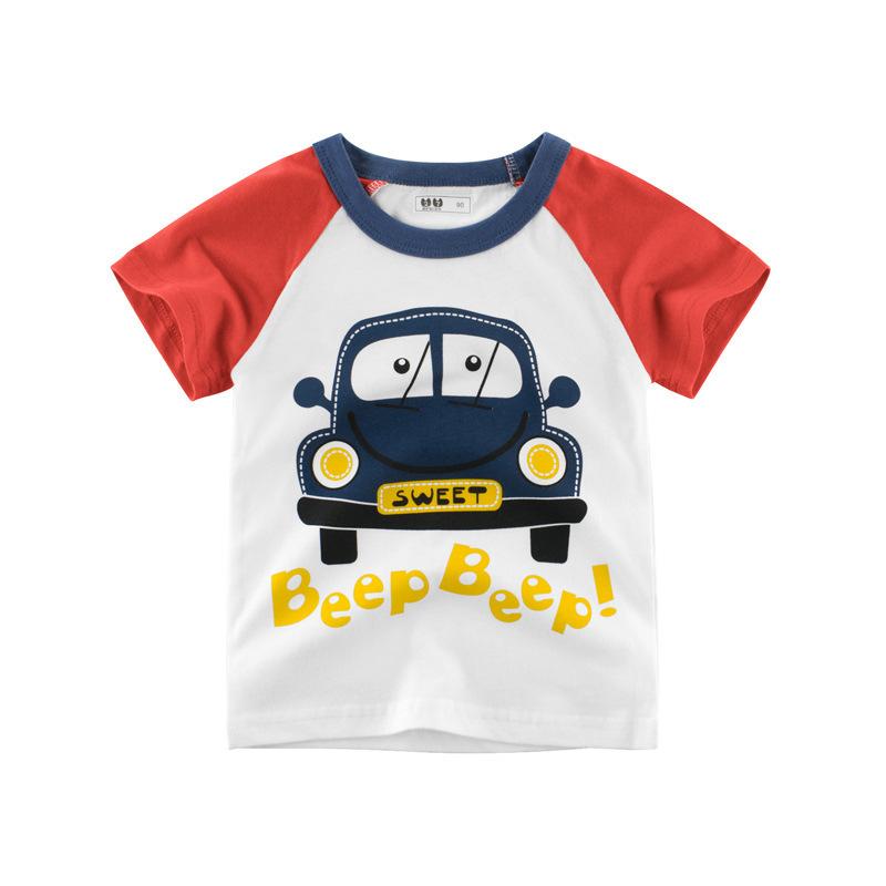 New children's clothing summer boys cartoon short-sleeved t-shirt children's clothing