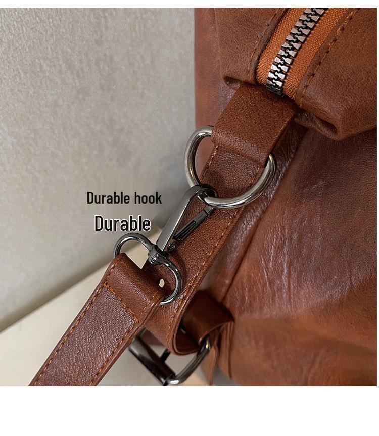 Autumn/Winter Large Capacity Solid Color Versatile Crossbody Travel Bag