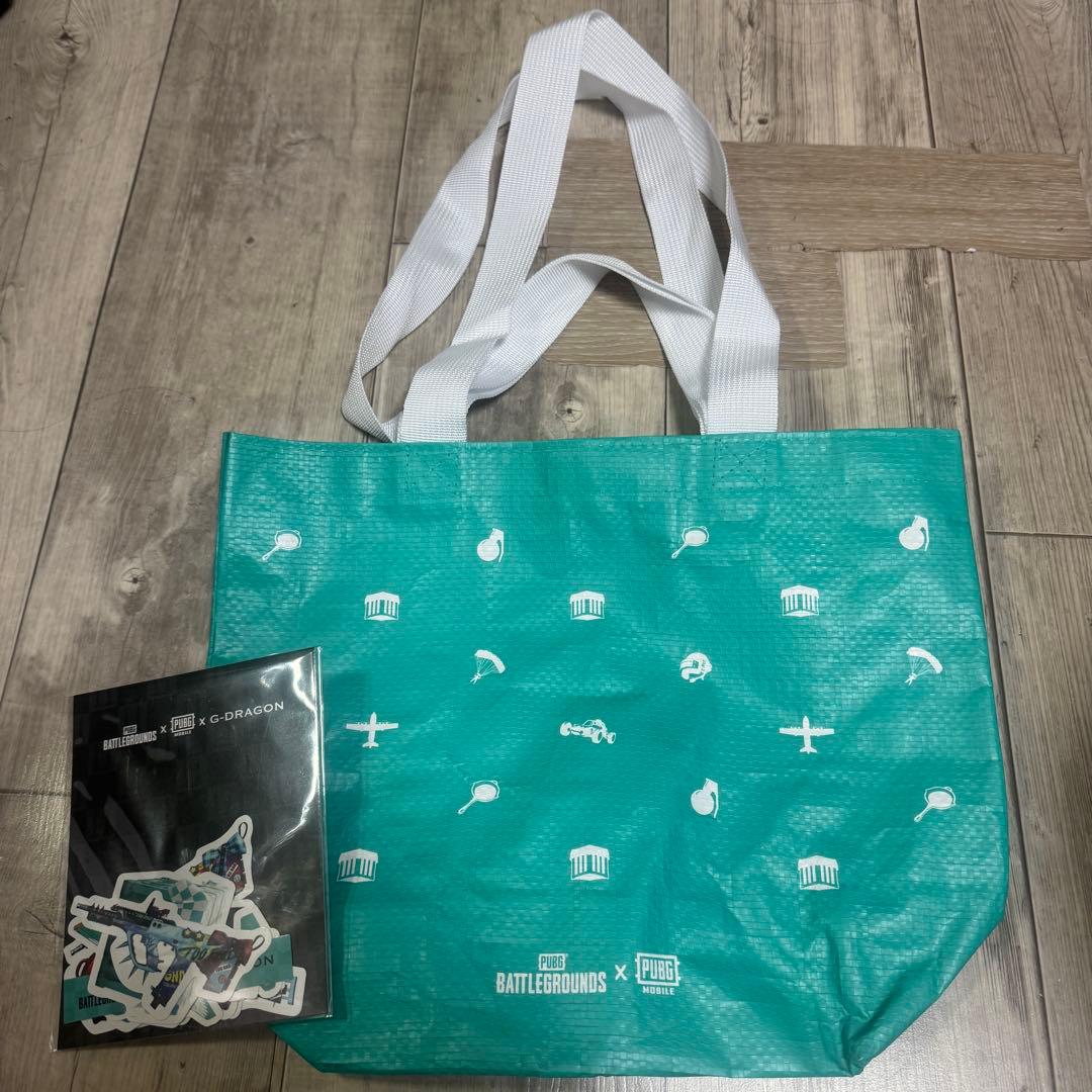 

[USED] G-DRAGON PUBG Pop-Up Visitor Bonus Bag Sticker