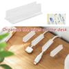 10pcs Transparent Adhesive Wall Mount Light Strip Bracket Neon Light Strip Clip
