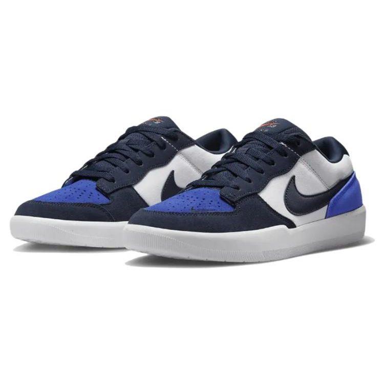 Nike SB Force 58 Low top Skateboard Shoes Unisex Blue White DV5477-401