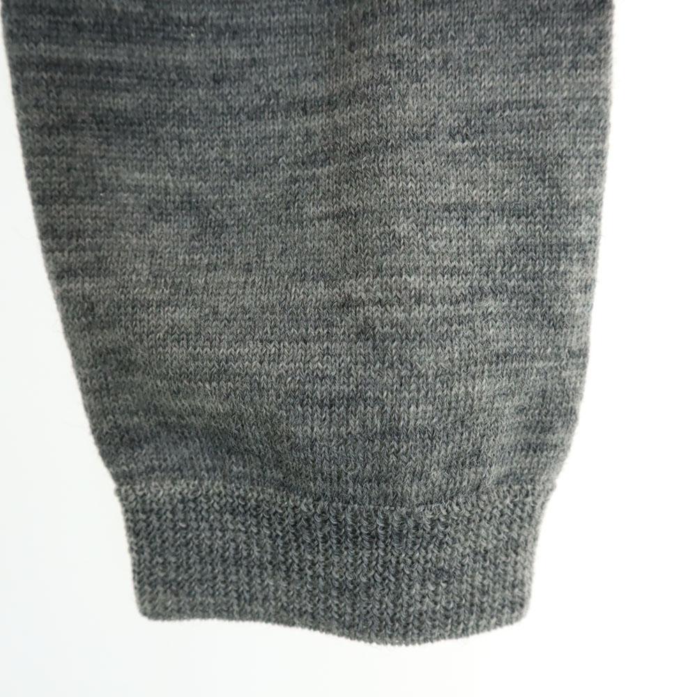 Prada Made In Italy Long Sleeve Sweater 42 Gray Knit Women Used