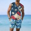 250 Anniversary Usa Shirt Mens Sleeveless Tank Top Usa 250Th Anniversary Shirt Flag Shirts for Men 4th of July Shirts for Men