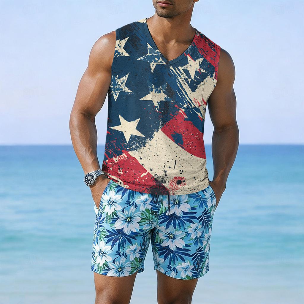 250 Anniversary Usa Shirt Mens Sleeveless Tank Top Usa 250Th Anniversary Shirt Flag Shirts for Men 4th of July Shirts for Men