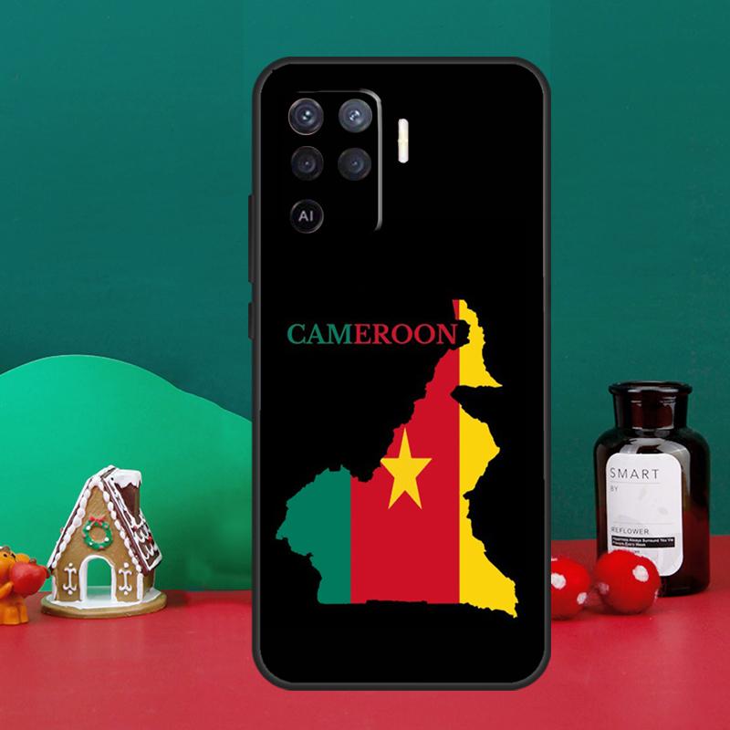 Republic of Cameroon Flag Case For Oppo A40 A60 A80 A6 A5 Pro A15 A16 A17 A57 A94 A74 A54 A76 A96 A18 A38 A58 A78 A98