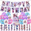 Witch Hunters Birthday Theme Party Decoration Banner Pull Flag Cake Flag Balloon- Set
