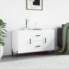 Vidaxl Cassettiera, Bianca, 100X36X60 Cm, Materiale a Base di Legno