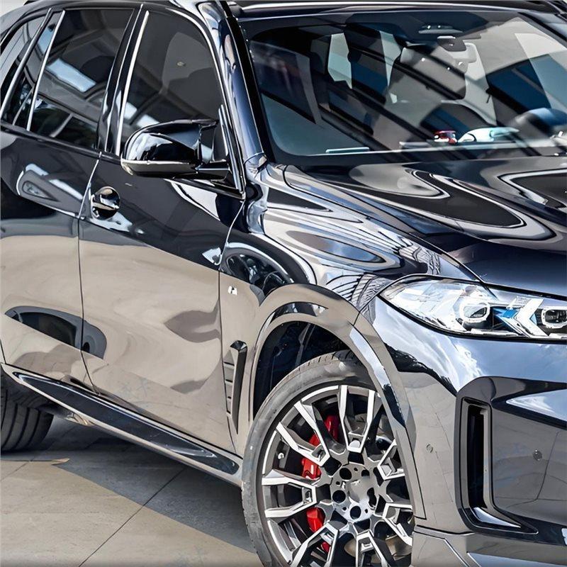 Car Spoiler Side Air Fender Vent Trim For BMW X5 G05 2024-2025 Accessories Carbon Fiber