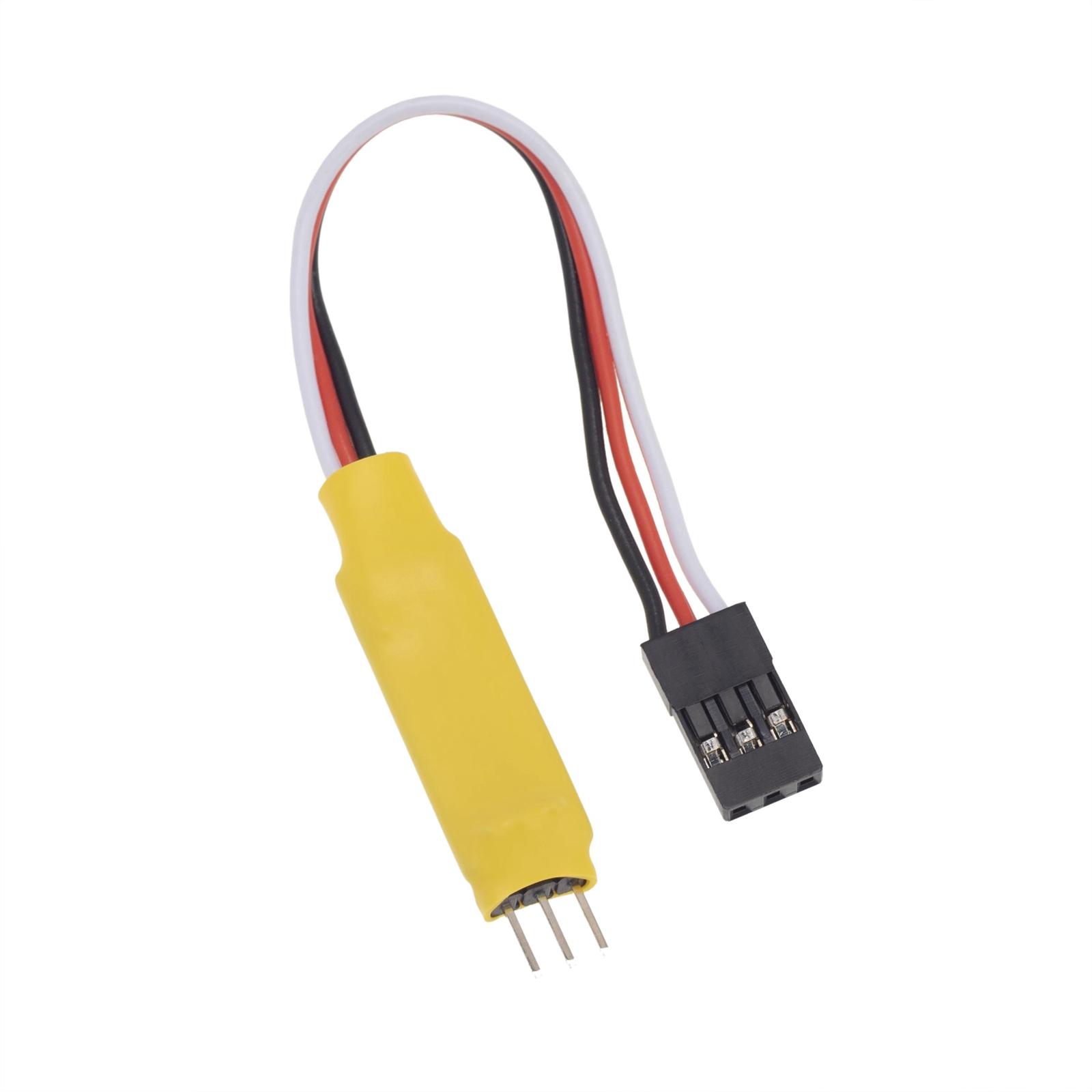 Il telecomando a 90 gradi si espande per controllare i servi a 180 gradi Langolo dellespansore dellangolo del timone aumenta giallo