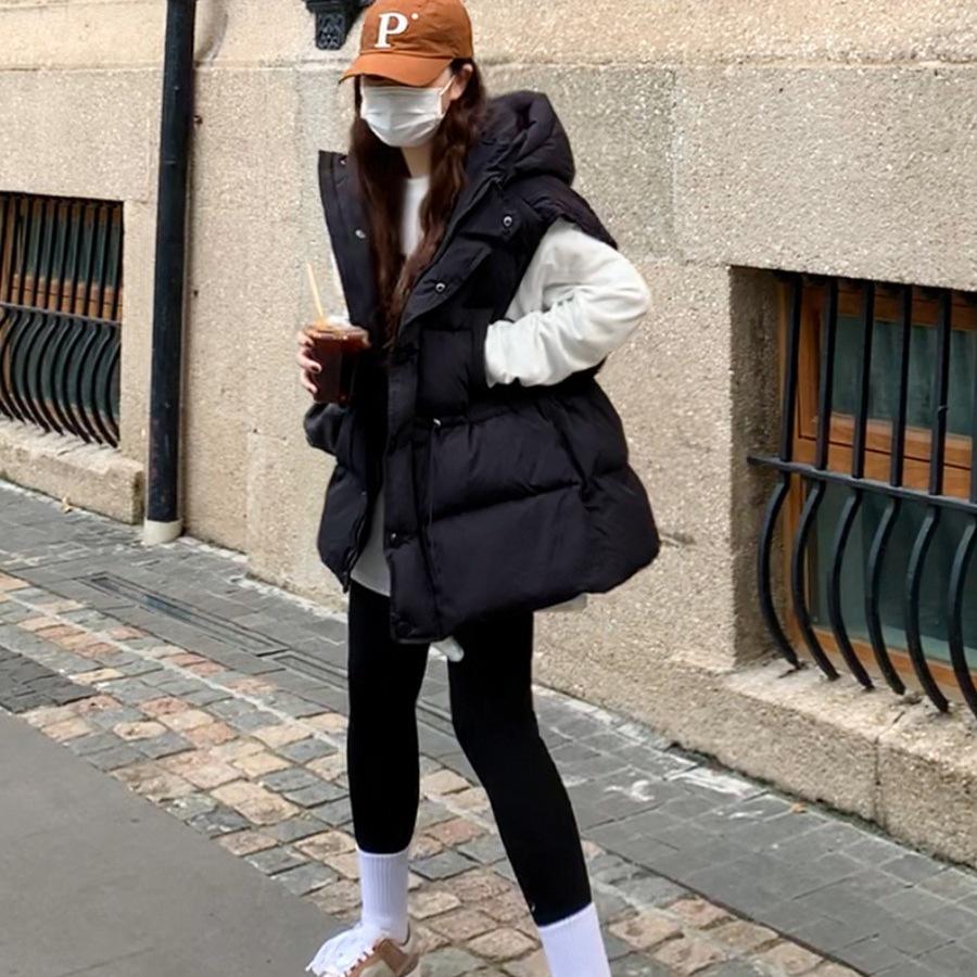 

Thickened Vest Vest Women Autumn and Winter New Korean Jacket Top Women 4XL