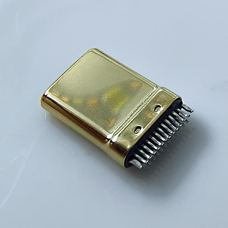 Gold-Plated USB Micro Type-C Connector: High-End Keyboard, Flash Drive, Headphone Amplifier, Mobile Phone Data Cable.