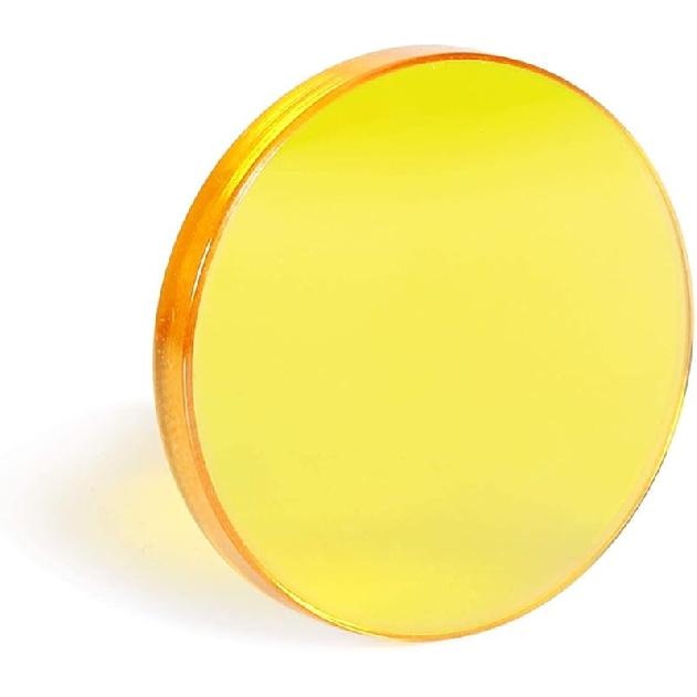 TEN-HIGH CO2 Laser Lens 15mm Laser Mirror CO2 Laser Focal Lens Laser Focus Lens, ZnSe for CO2 Laser Engraving Cutting Machine, Dia15mm FL50.8mm