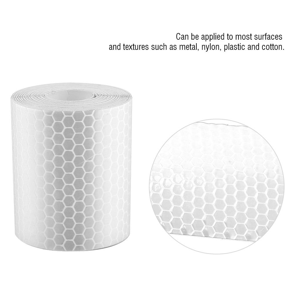 5cmx Adhesive Reflective Tape Roll Sticker For Trailers Cars Bikes Blue