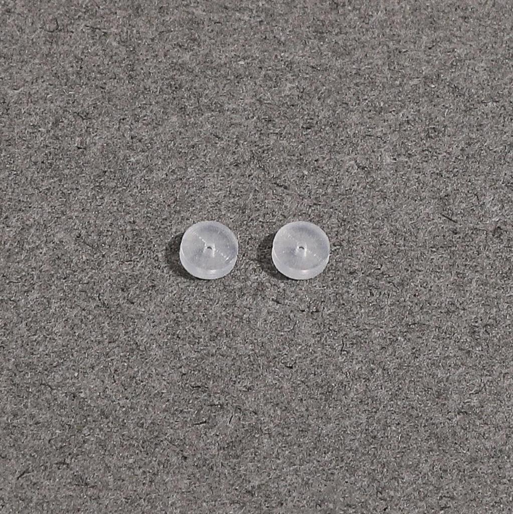 6-50Pcs Silicone Transparent Environmentally Friendly Ear Pads Ear Accessories
