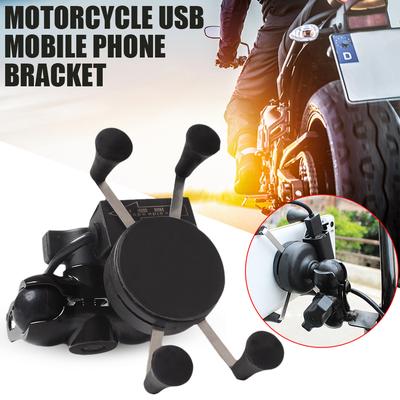 Silver Motorcycle Parts Universal CNC Bikes Rearview Mirror Extender Mount Bracket Bar 8//10mm GPS Phone Holder For Harley Honda Yamaha Kawasaki Suzuki